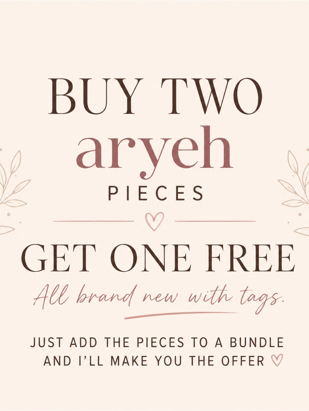 Aryeh NWT | BUY TWO GET ONE FREE | Tennis, Golf & Resort Wear